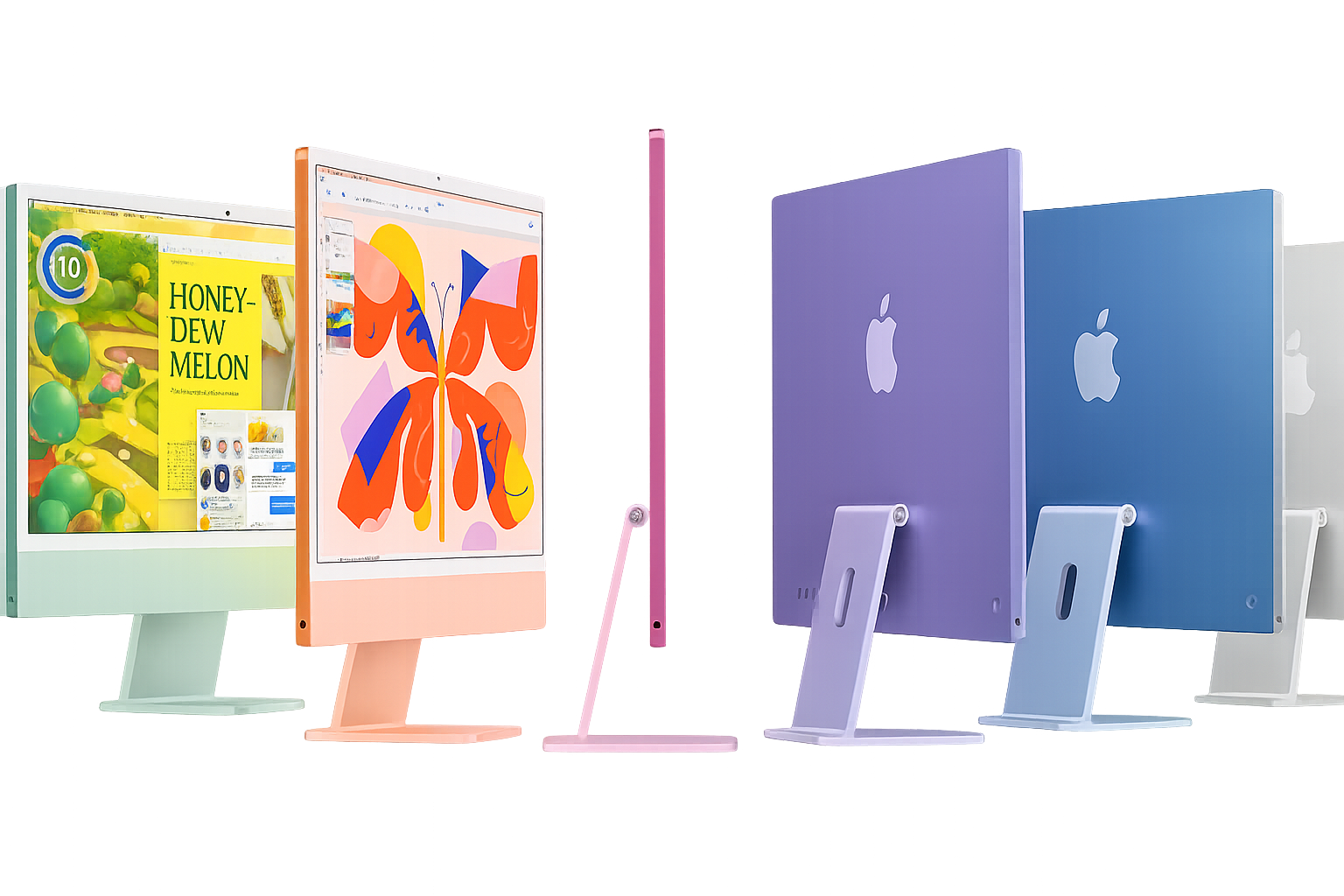 Apple iMac lineup